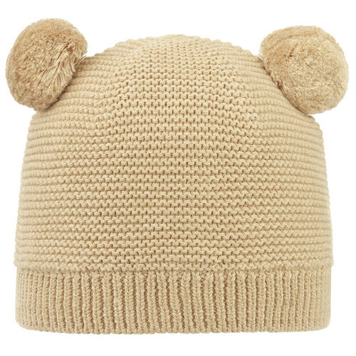 Organic Beanie Snowy - Driftwood