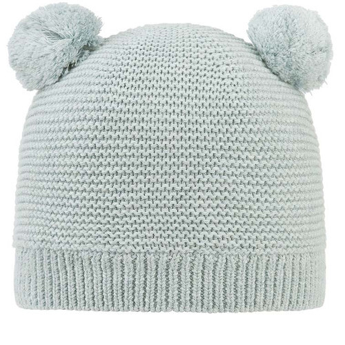 Organic Beanie Snowy - Ice