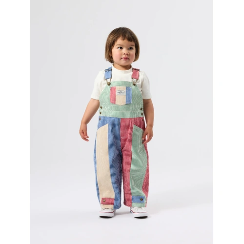 Overalls | Blake Patchwork Stripe