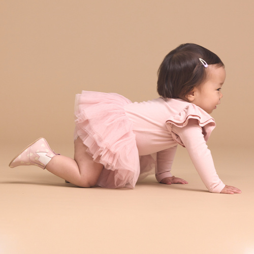 Boot | Pull On Leather | Baby Electric Hearts