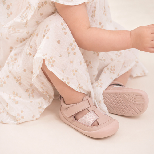 Sandal | Leather | Trixie Blush Pearl