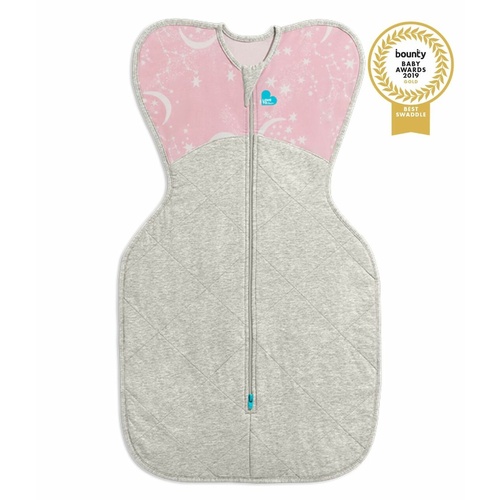 LOVE TO dream Swaddle Up Warm - 2.5 Tog - Pink/Grey