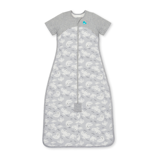 LOVE TO Dream Premuim Organic Sleep Bag - 1.0 Tog - Grey Doves