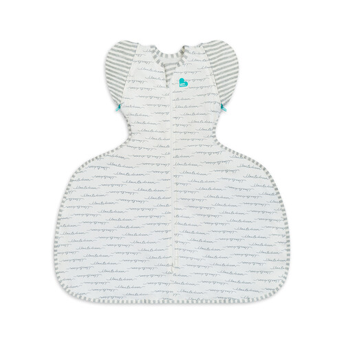 LOVE TO dream Swaddle Up Hip Harness Transition Bag - 1.0 Tog - Dreamer White