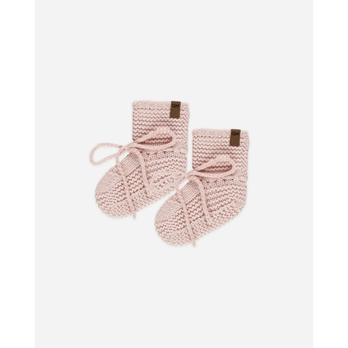Knit Booties - Bubblegum