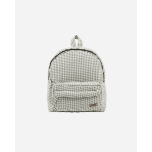 Backpack | Mini | Sage Gingham