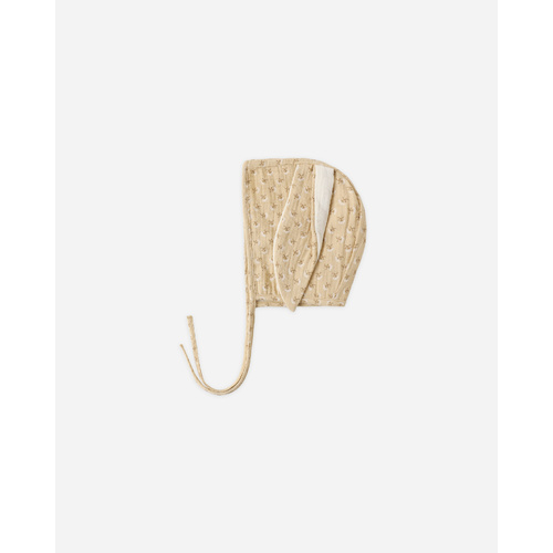 Bonnet | Floppy Bunny Ears | French Flora Butterscotch
