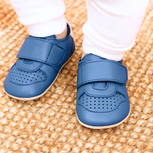 Riley Soft Sole Shoe - Blue Indigo