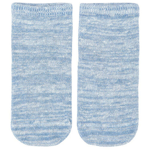 Organic Ankle Marle Socks - Storm