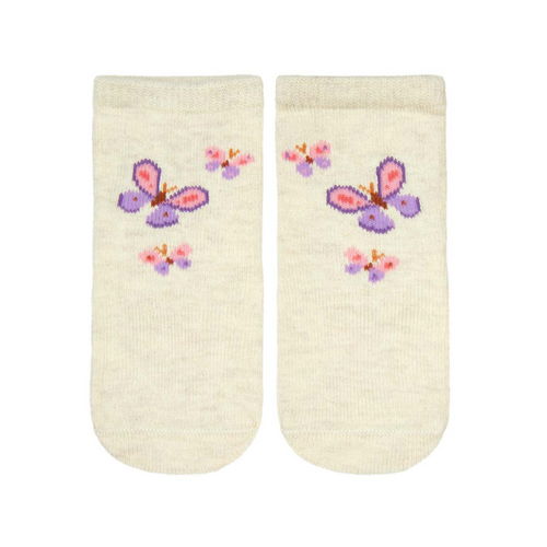 Organic Baby Ankle Socks - Butterfly Bliss