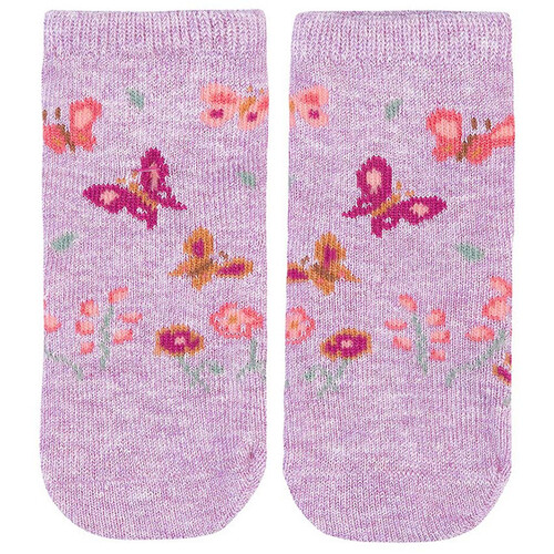 Organic Baby Ankle Socks - Lavandula