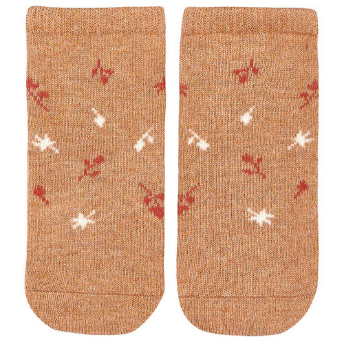 Organic Baby Ankle Socks - Maple Leaves