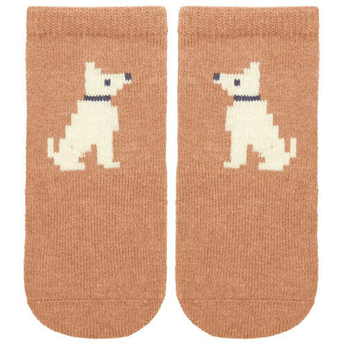 Organic Baby Ankle Socks - Puppy