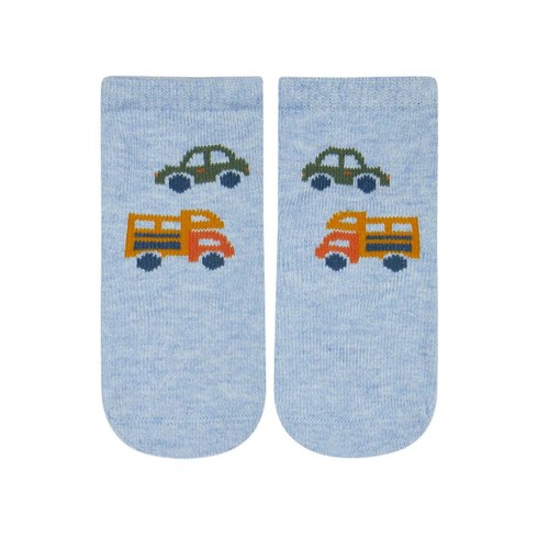 Organic Baby Ankle Socks - Road Trip