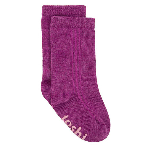 Organic Knee High Dreamtime Socks - Violet