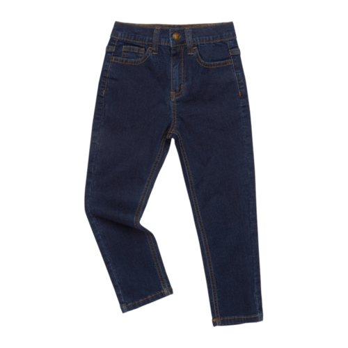 Raw Blue Denim Jeans - Raw Blue
