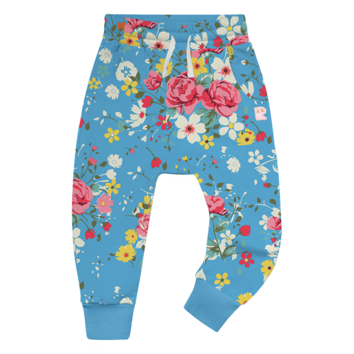 Rock Your Baby French Rose Track Pants - Floral