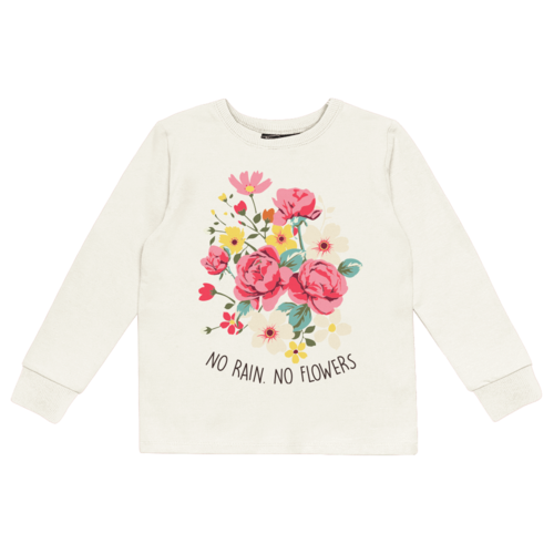 Rock Your Baby No Rain No Flowers T-Shirt - Cream