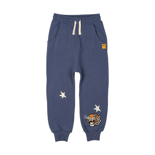 Rock Your Kid Easy Tiger Track Pants - Blue