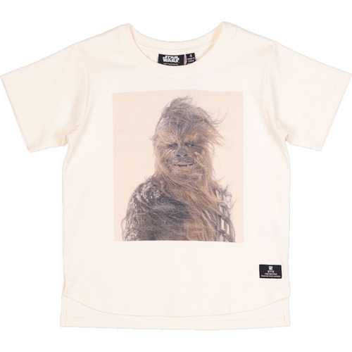 Rock Your Kid Chewbacca T-Shirt Boxy Fit - Oatmeal