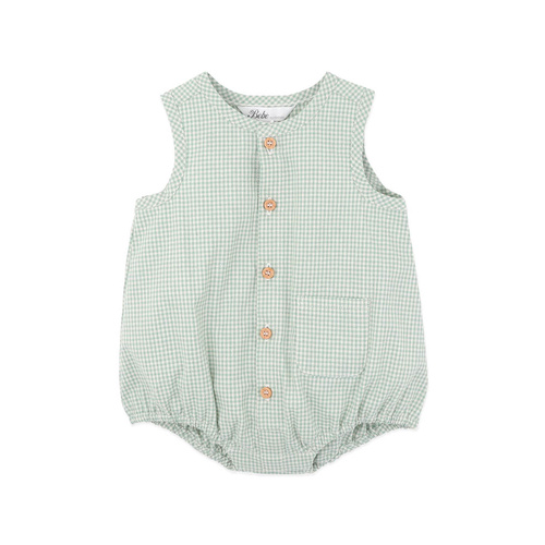 Bodysuit | Button Up | Scout Check