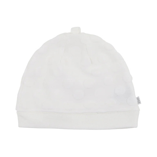 Spot Layette Beanie - Cloud Circle