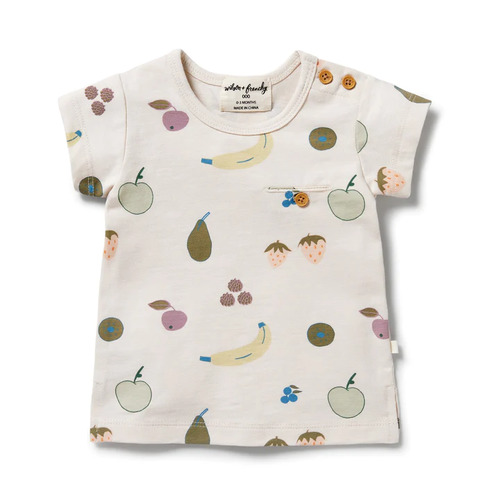 Organic Pocket Tee - Fruity