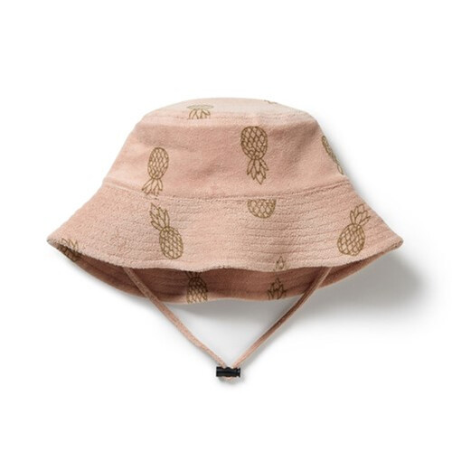 Organic Terry Hat - Pineapple