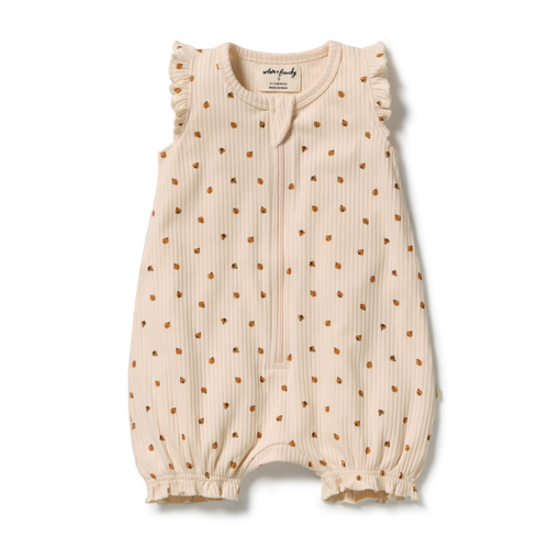 Zipsuit | Ruffle | Little Lady Bugs