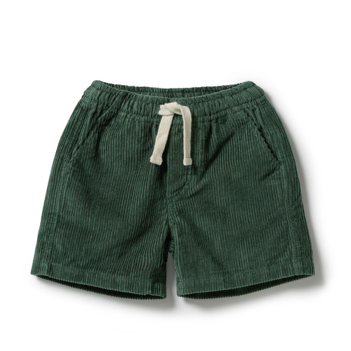 Shorts | Cord | Moss Green