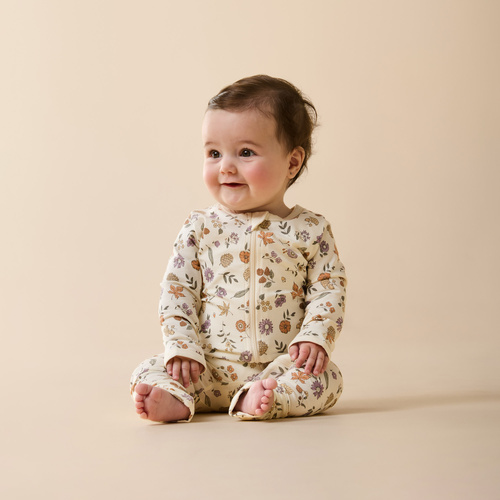 Onesie | Footed | Maple Glow