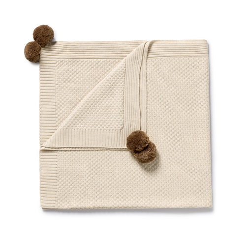 Blanket | Bubble Knit | Cream