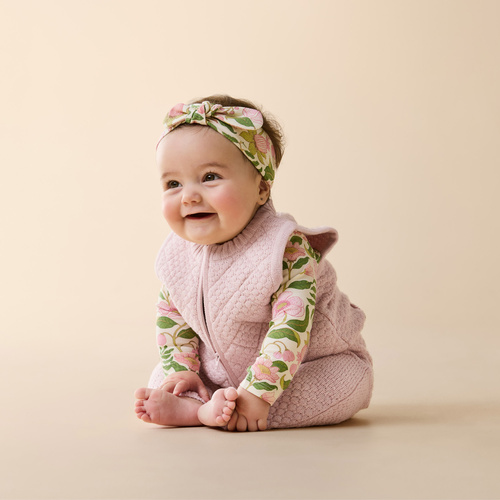 Vest | Bubble Knit |  Marshmallow