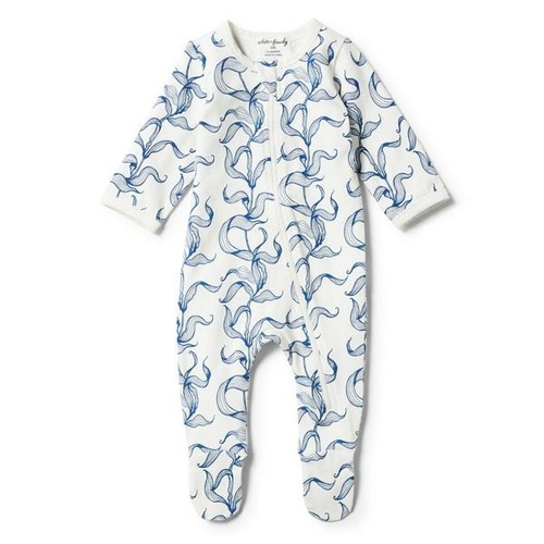 Sea Grass Zip Romper