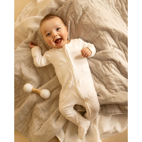 Onesie | Jacquard | Cloud