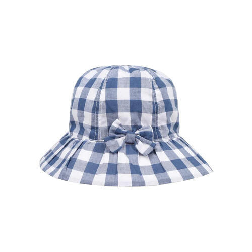Hallie Sunhat - Blue Check