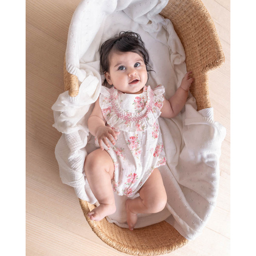 Romper | Frill Yoke | Chelsea Print
