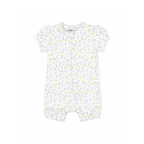 Romper | Short Sleeve Zipped | Libby Floral
