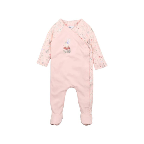 Long Sleeve Wrap Onesie - Ciara