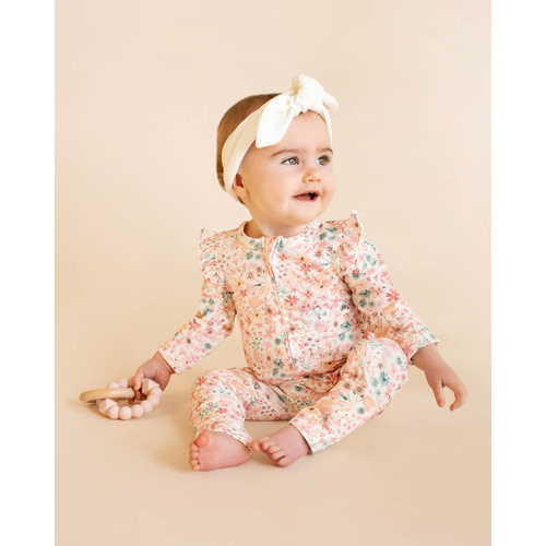 Onesie | Long Sleeve | Fern Floral