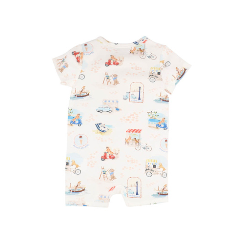 Romper | Short Sleeve Zip | Alexi