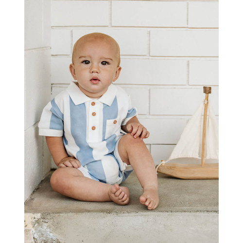 Romper | Rugby | Max Stripe