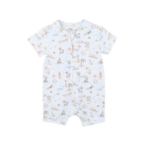 Romper | Short Sleeve Zipped | Max Print
