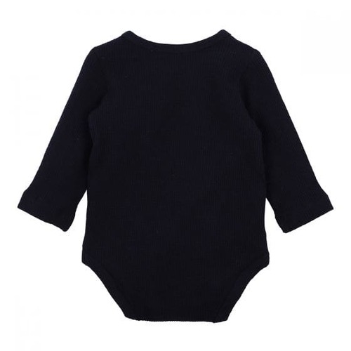 Rib Bodysuit - Navy