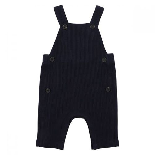 Perry Waffle Overalls - Navy