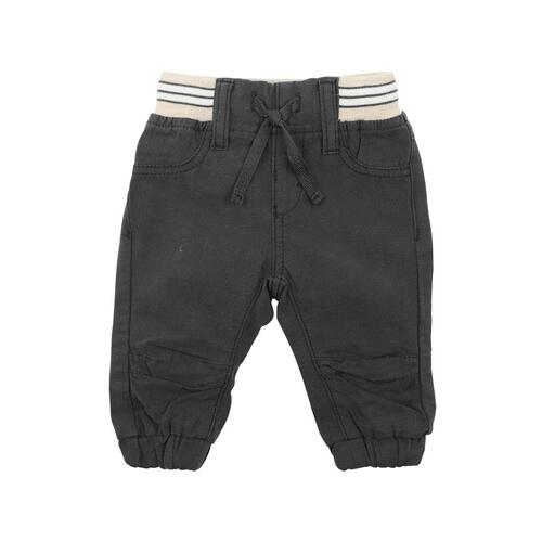 Myles Canvas Pants - Forest Grey