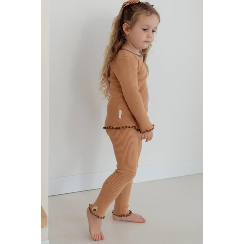 Leggings | Knitted Rib | Hazel [Dulce]