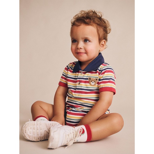 Romper I Preppy Polo I Striped