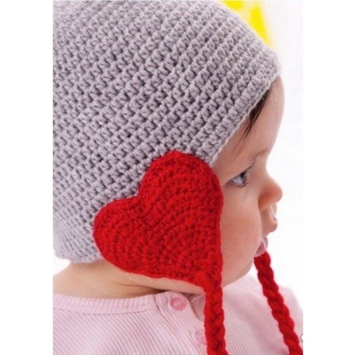 Queen Of Hearts Beanie [Size: L (4-8yrs)]
