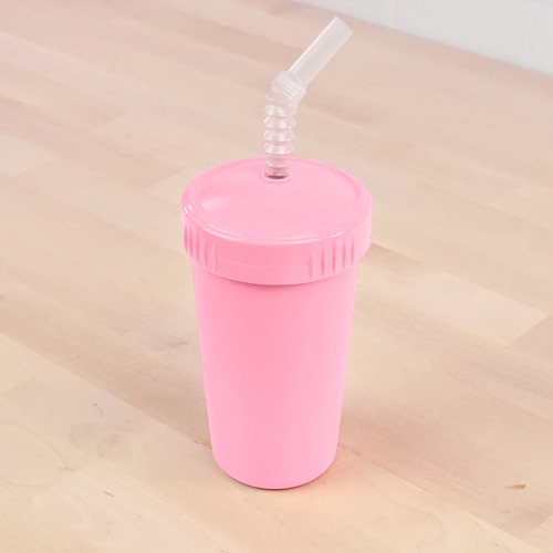 Re-Play Cup With Reusable Straw - Baby Pink